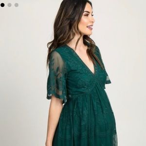 Pink Blush Emerald Dress S